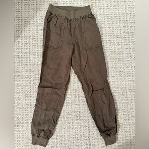 Faherty cargo pants, XS, army green